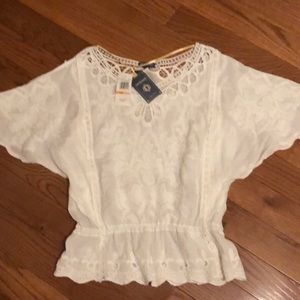 Lace Democracy Top